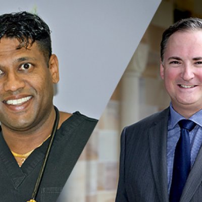 Dr Vinay Rane and Justin Hartley won Fulbright scholarships for 2014.